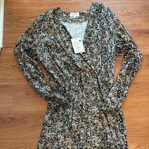 Floral Long Sleeve Dress